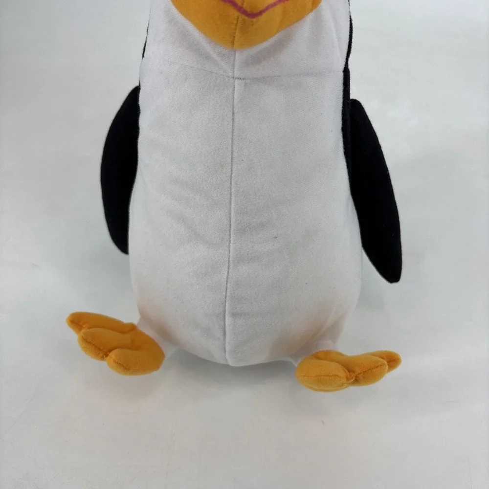 Penguins Of Madagascar Penguin Plush 2011 Viacom 14 Inch Nickelodeon Sewn Eyes